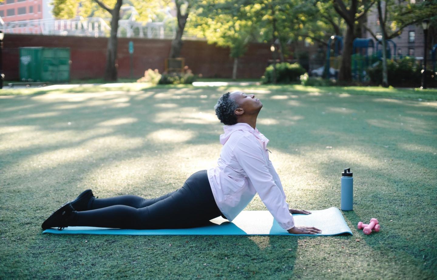 Sesión de gimnasia terapéutica individual en instalaciones de Colcord